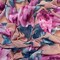 Pale Orange Multi Floral Print Stretch Mesh Fabric By the Yard
